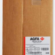 Зеленочутлива медична рентгенівська плівка в аркушах Agfa ORTHO CP-GU M 35х35 см