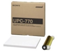 Самоламінуючийся комплект, для кольорового друку Sony UPC - 770 є витратним матеріалом для принтерів Sony UP - D77MD, UP - D75MD.
