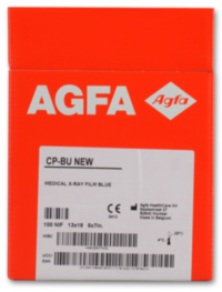 Синьочутлива медична рентгенівська плівка Agfa CP-BU M 13x18 см