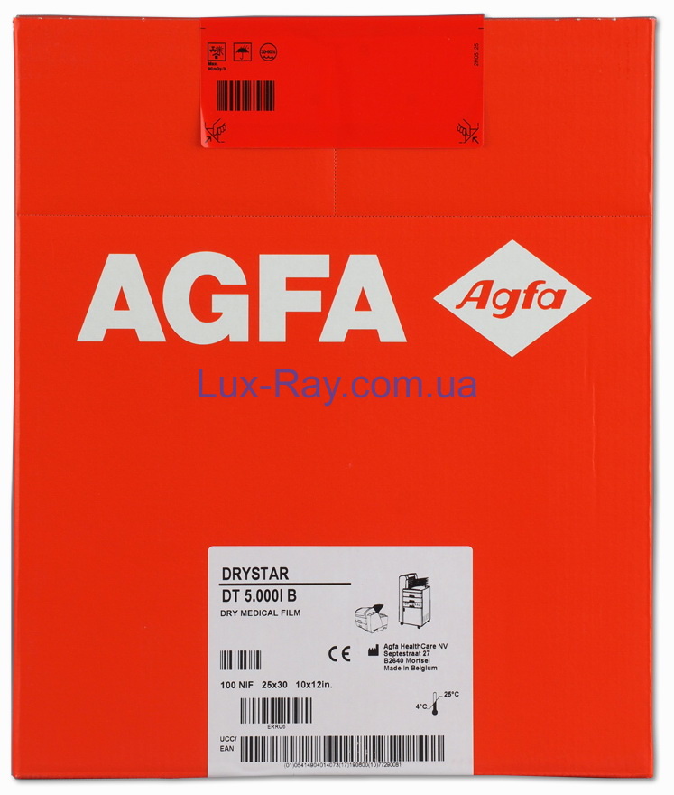 Суха медична плівка AGFA DRYSTAR DT 5.000I B 25x30 см