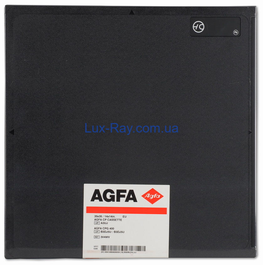 Касета рентгенівська Agfa CP з екраном CPG 400 35x35 см