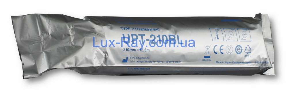 Синя прозора термічна плівка Sony UPT-210BL (210мм х 12.5м)